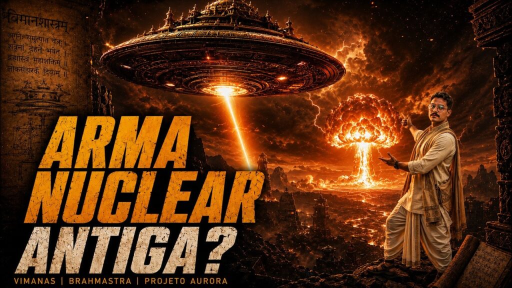 Imagem do vídeo Aurora sobre Vimanas, mitos antigos e tecnologia impossível.